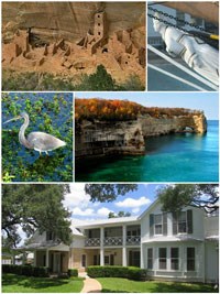 Find Your Park photo collage Find Your Park photo collage