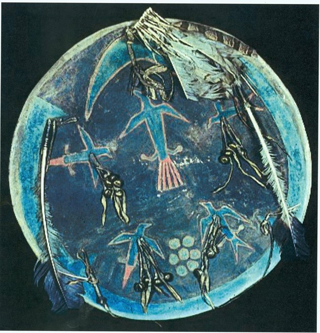 Chief Little Rock's Shield ca. 1868 Chief Little Rock's Shield ca. 1868