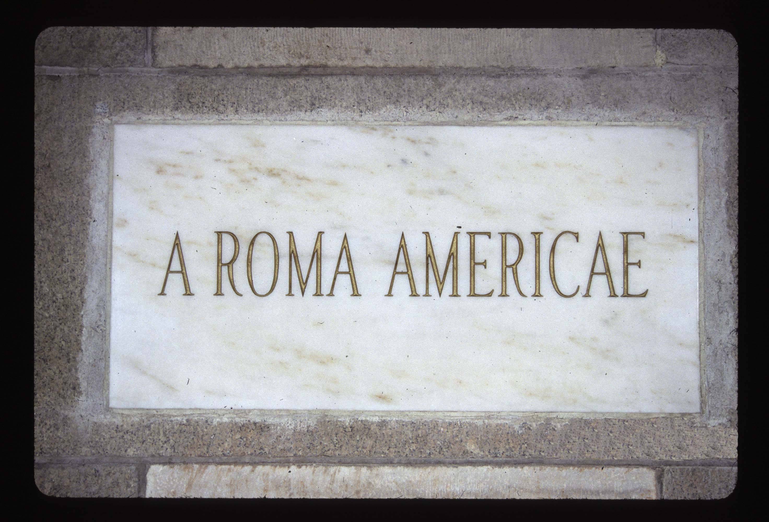 A Roma Americae
