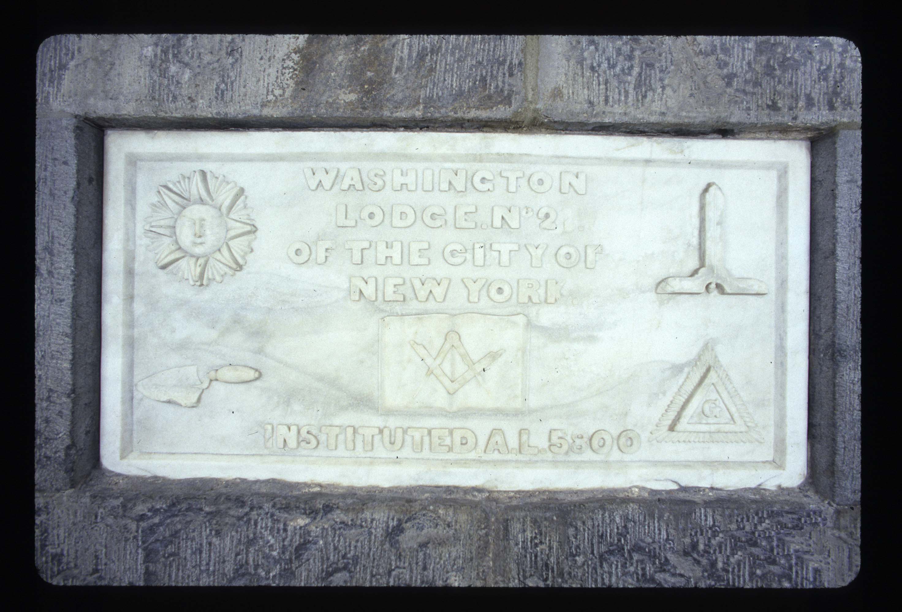 Washington Lodge No 2 of the City of New York