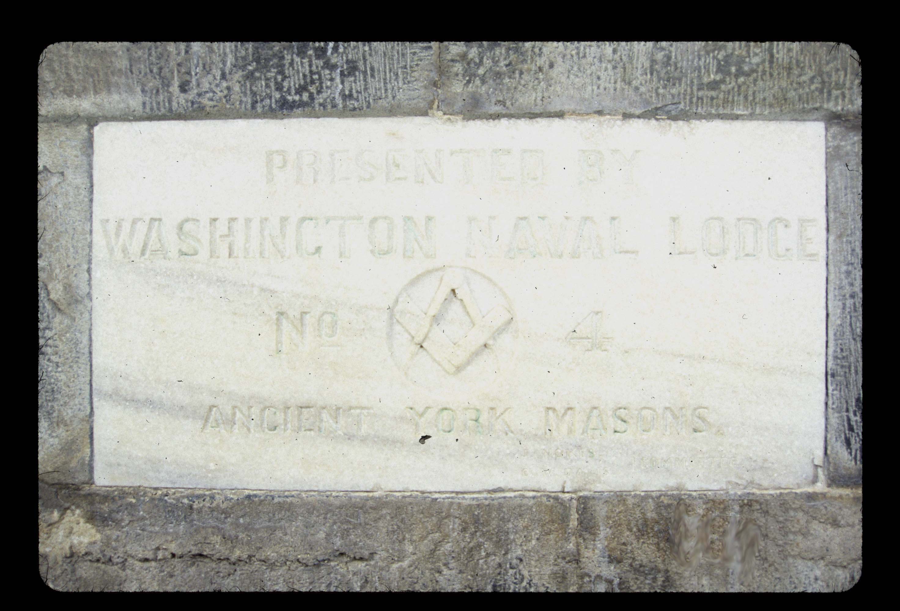 Ancient York Masons, Washington Naval Lodge 4