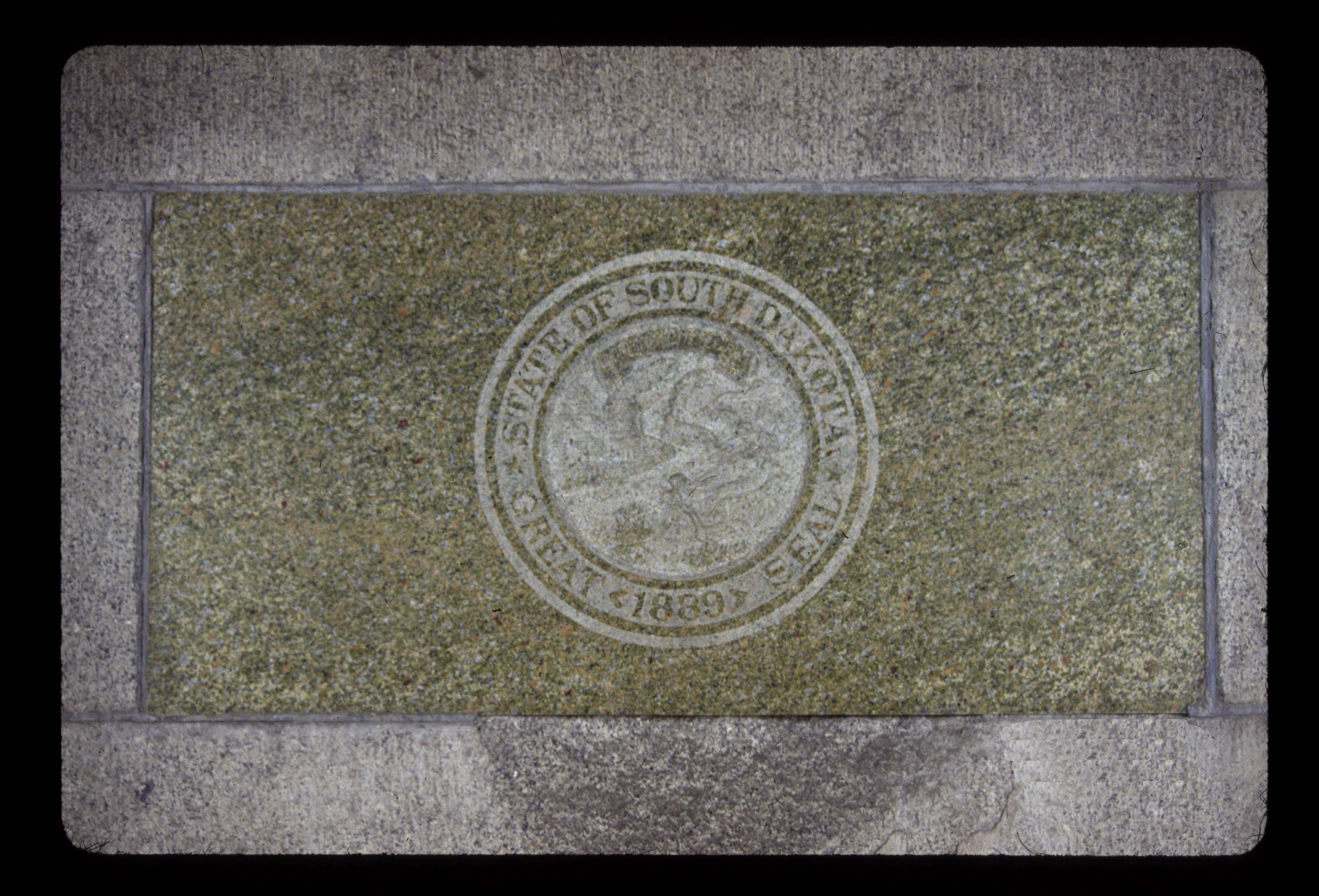 State of South Dakota Commemorative Stone