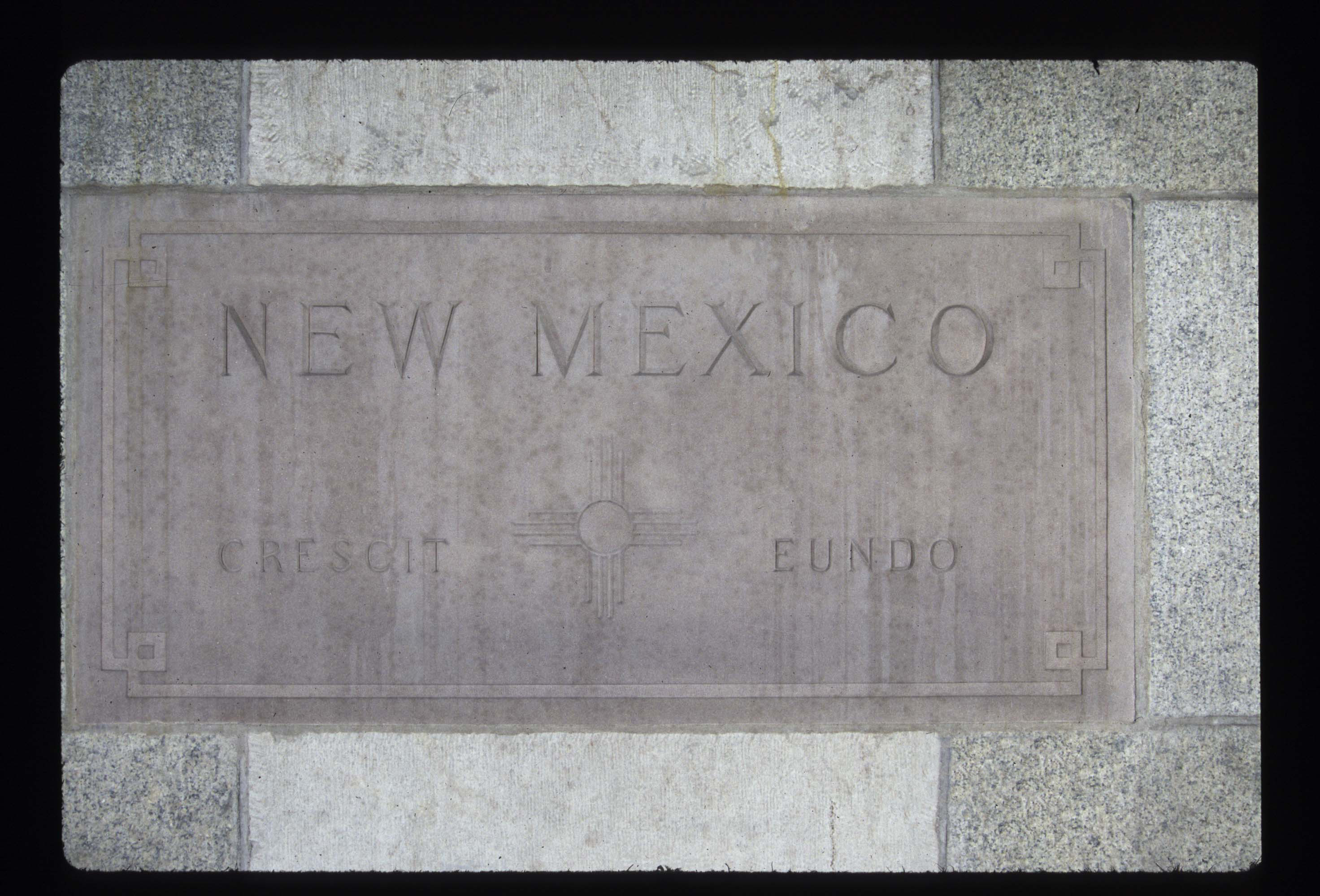 State of New Mexico Commemorative Stone
