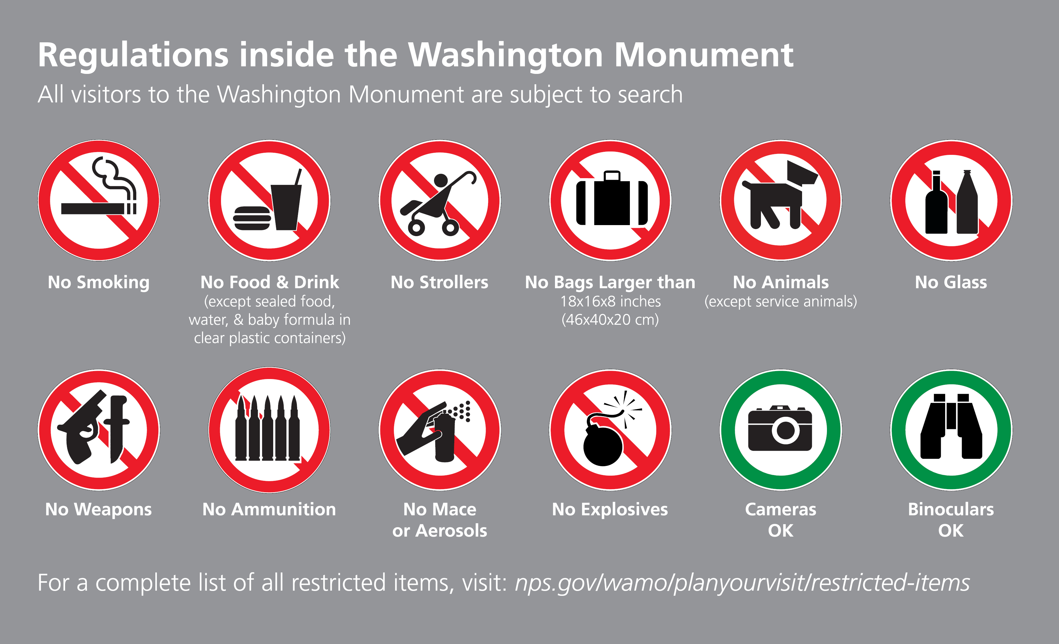 Restricted Item Sign