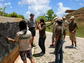 YCC Program participants at the Asan Bay Overlook