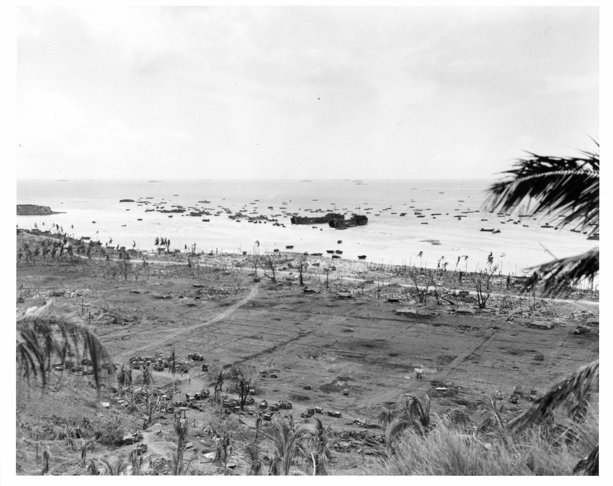 Asan Beach view in 1944