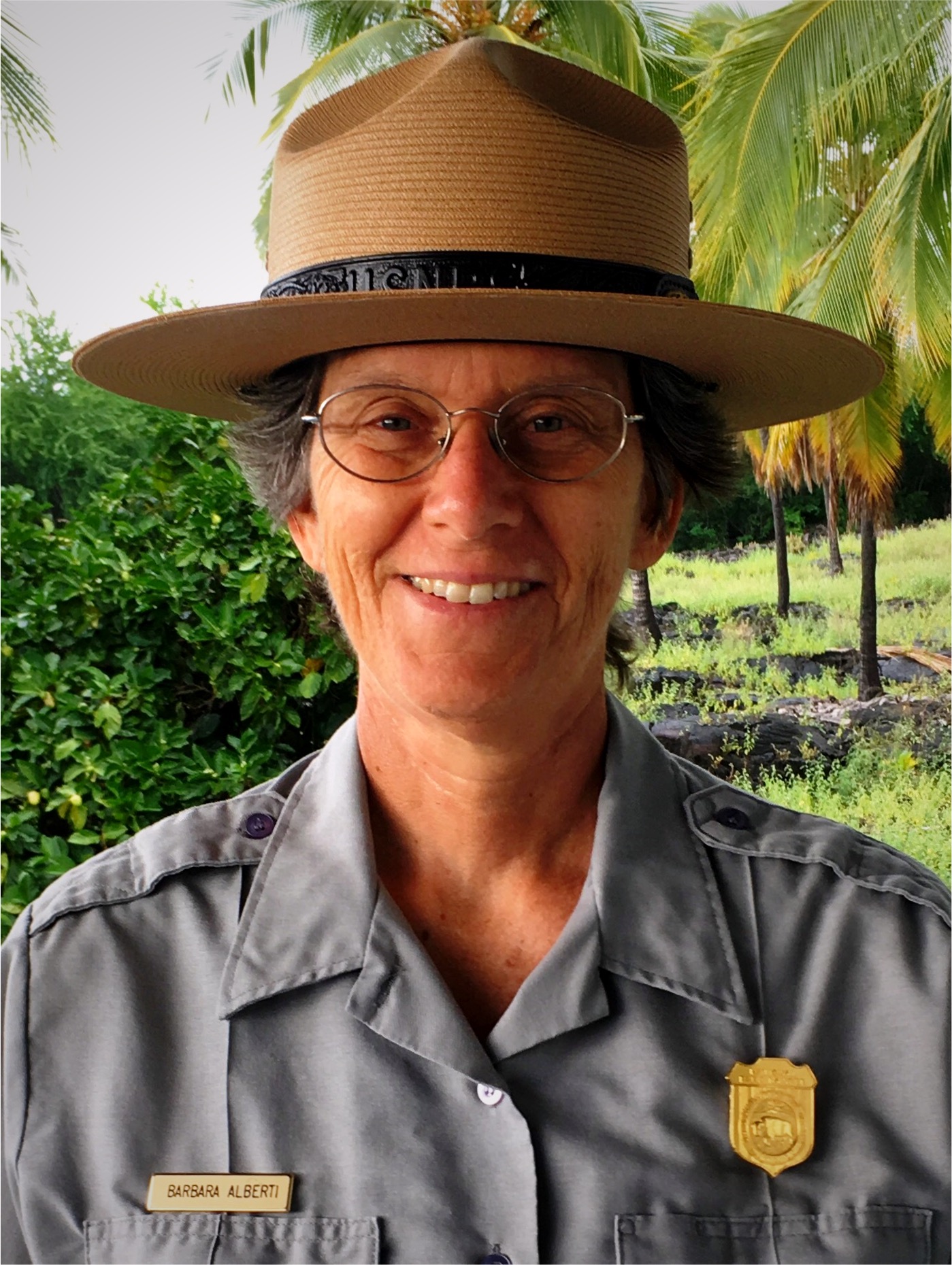 Barbara Alberti superintendent of War in the Pacific National Historical Park in Guam and American Memorial Park