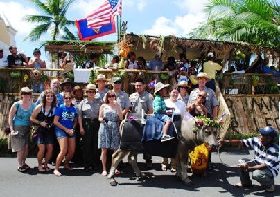 Park staff celebrate Liberation Day on Guam.