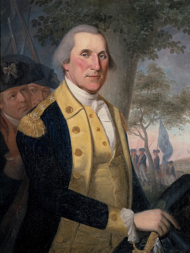 Painting of Washington by James Peale