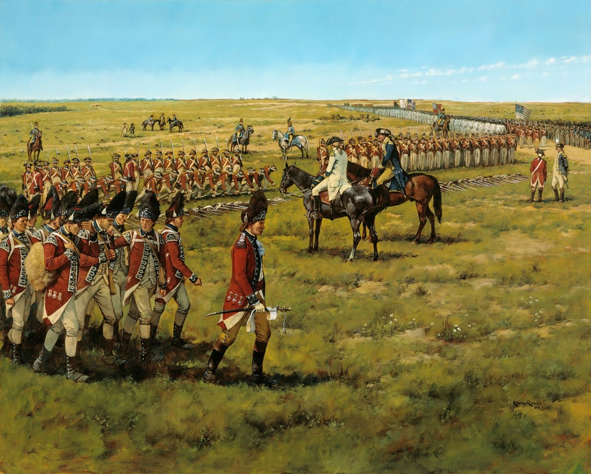 British Surrender at Yorktown.