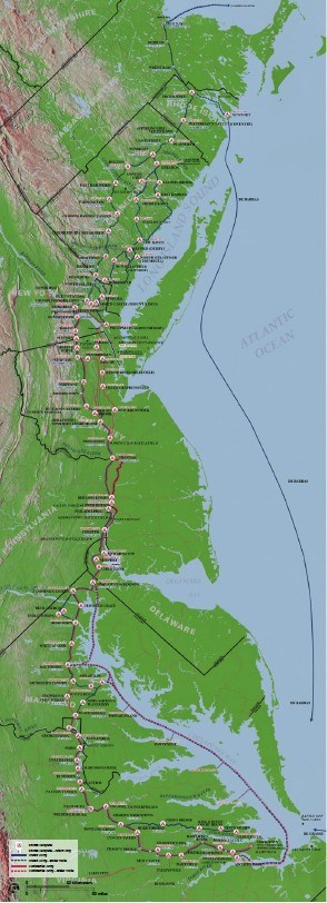 Historic Route Map