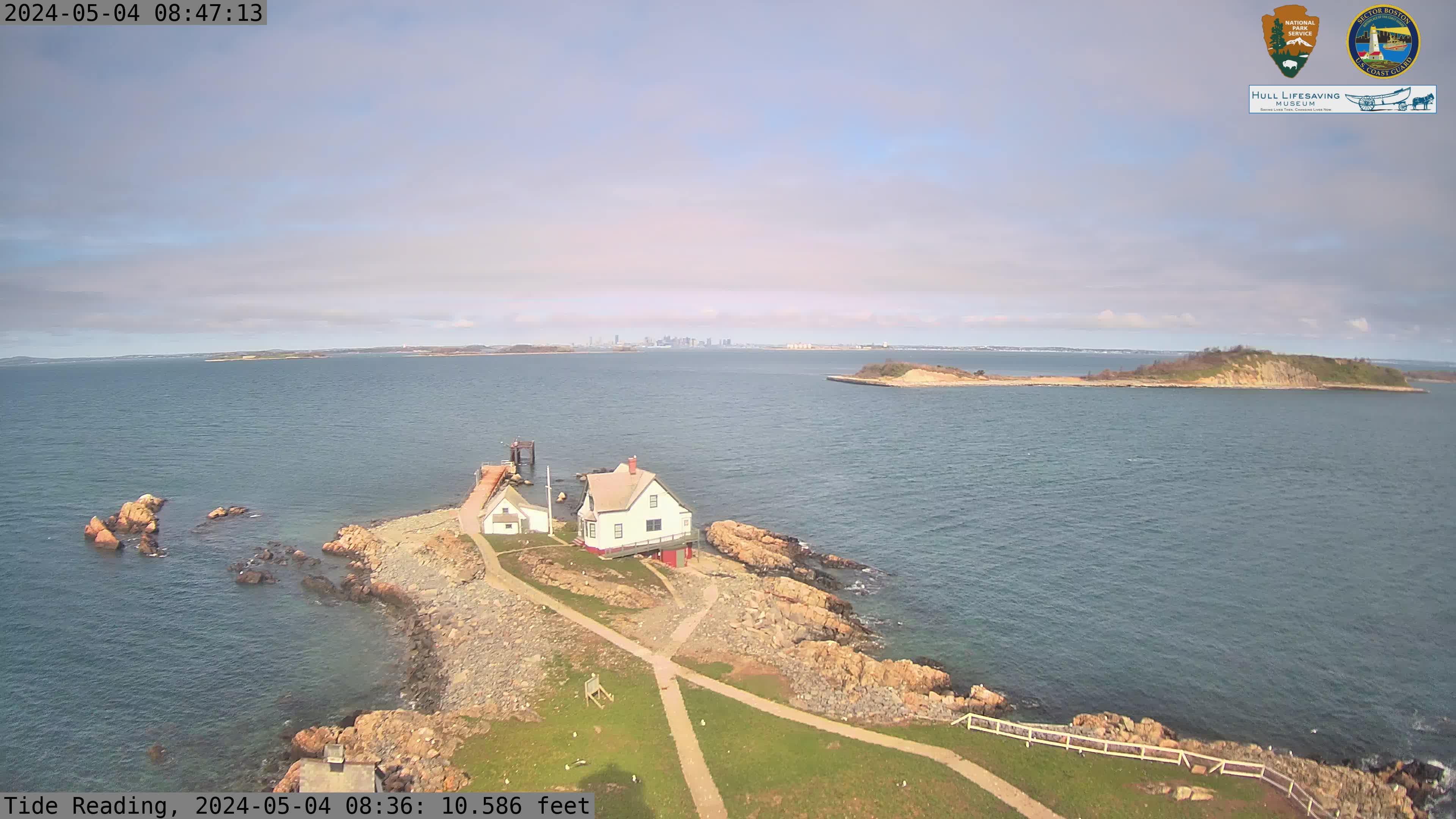 Little Brewster Island Lighthouse Webcams in Boston Harbor