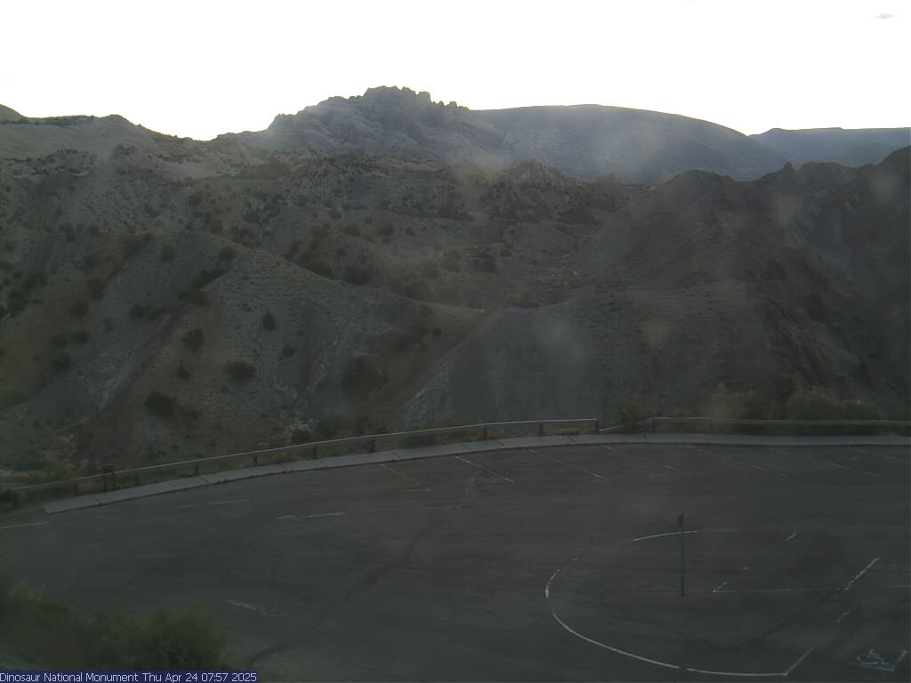 Split Mountain from the webcam