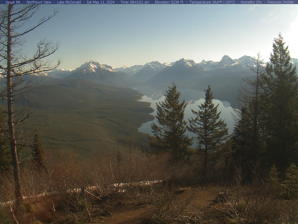Glacier National Park from Apgar Mountain