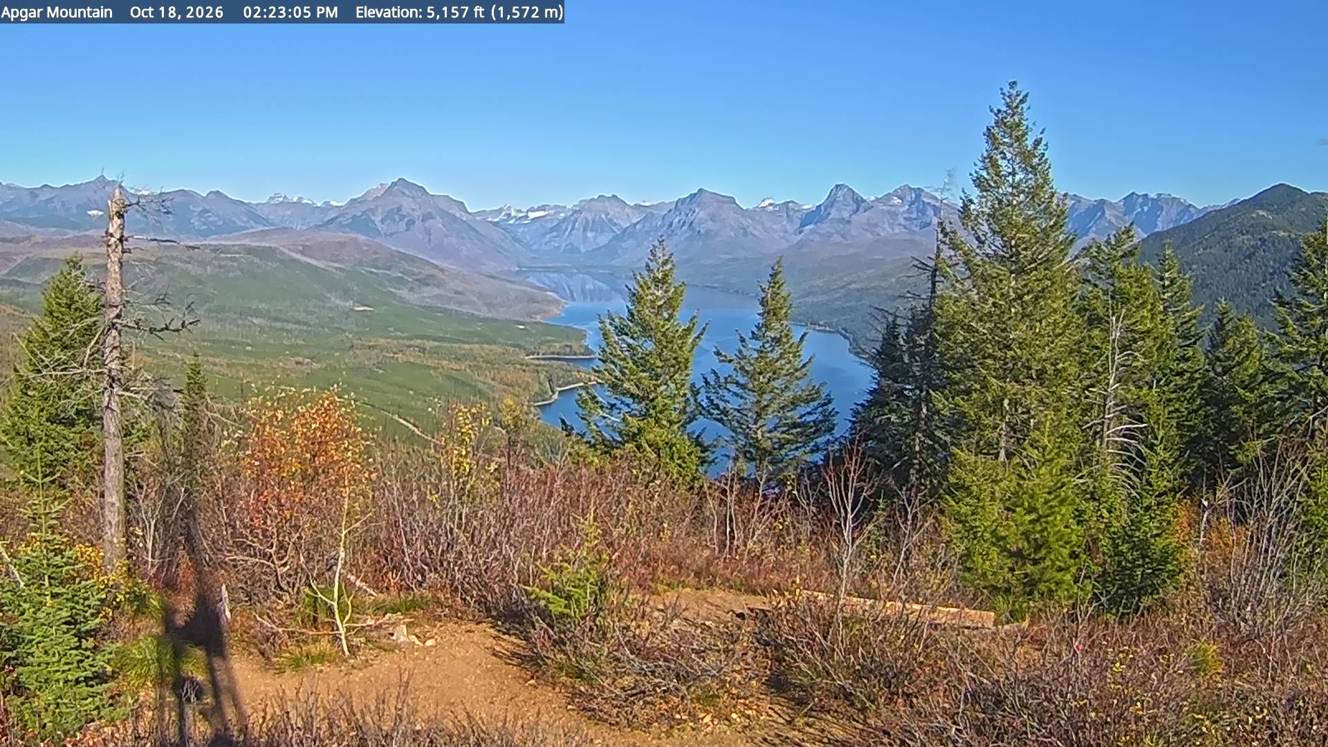 Apgar Mountain webcam