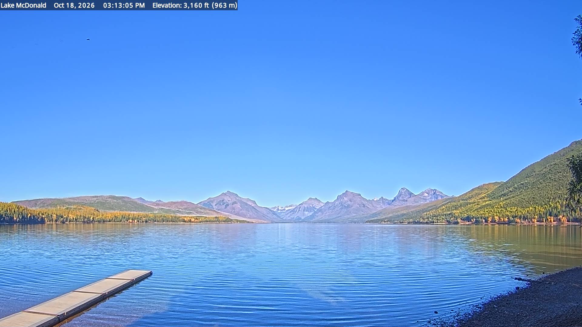 Lake McDonald - 1 webcam