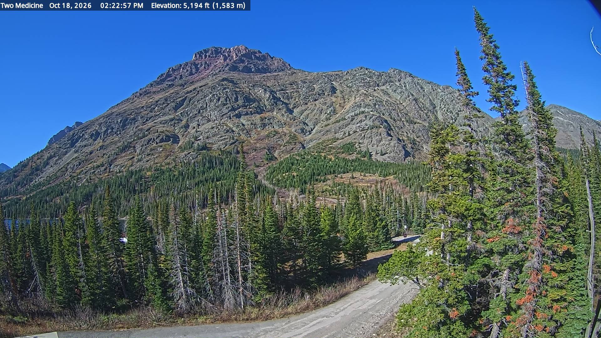 Two Medicine: Rising Wolf webcam