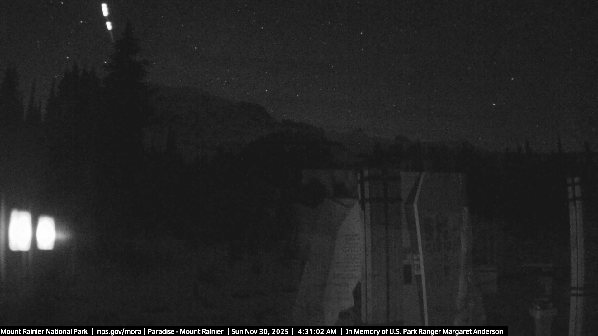 Mountain View - Mount Rainier live view