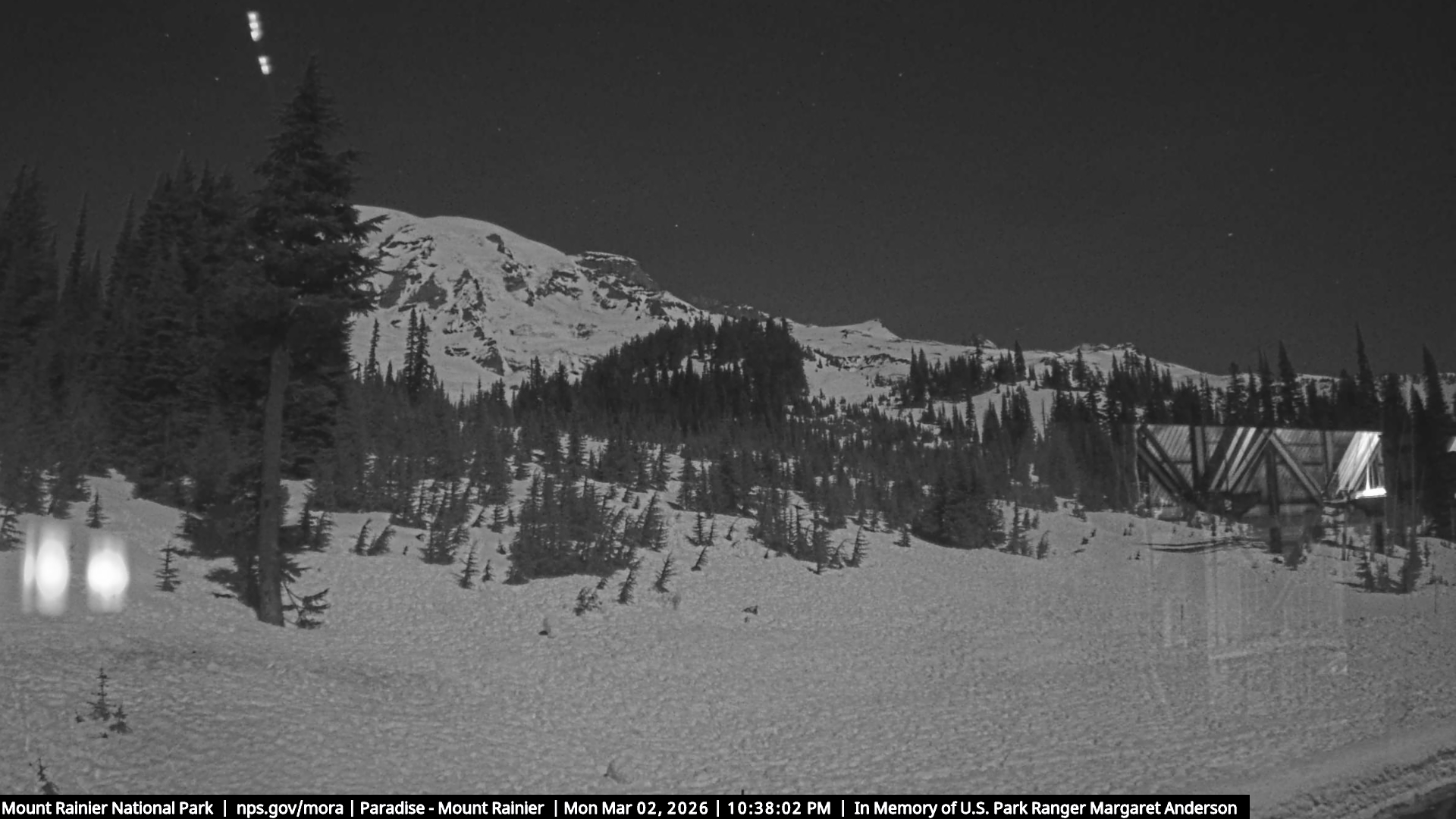 Mountain View - Mount Rainier live view
