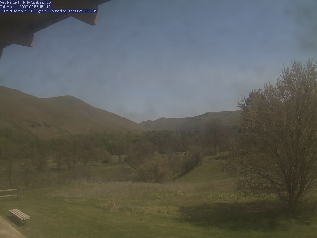 Nez Perce National Historical Park Web Cam - Spalding Site preview image