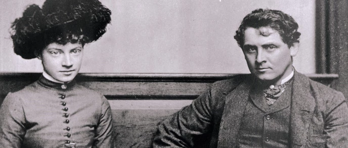 A model posing in a well-composed fashion shot