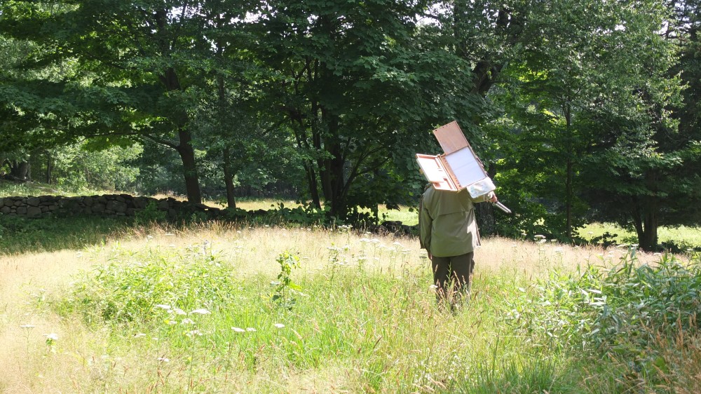 NPS-Photo-Artist-carries-field-easel-thr