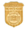 White House Junior Ranger wooden badge
