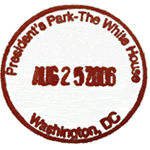 President's Park Passport Stamp