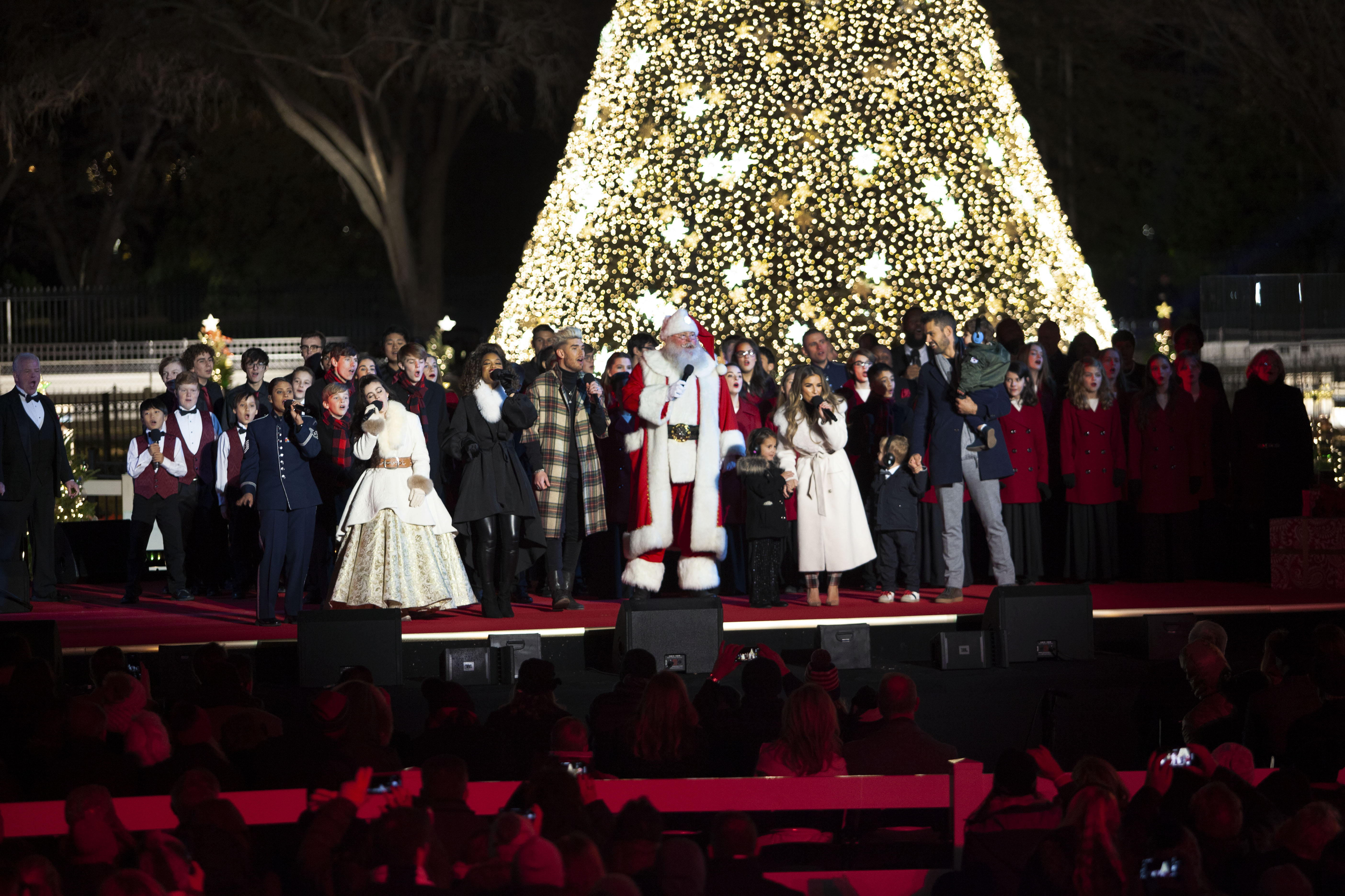 Festivities continue around the National Christmas Tree in President’s
