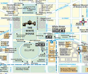 Maps President s Park White House U S National Park 