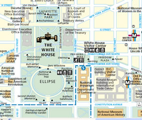 Maps President s Park White  House  U S National Park 