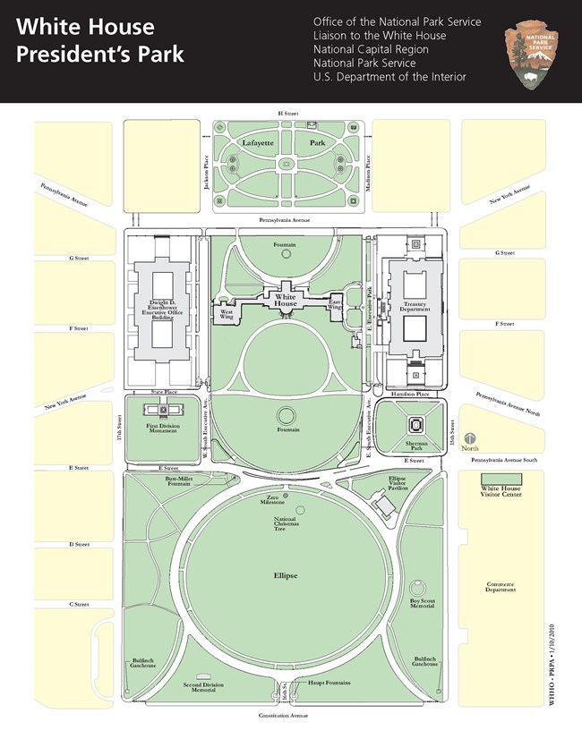 Viewing The White House The White House And President s Park U S Viewing The White House The White House And President s Park U S