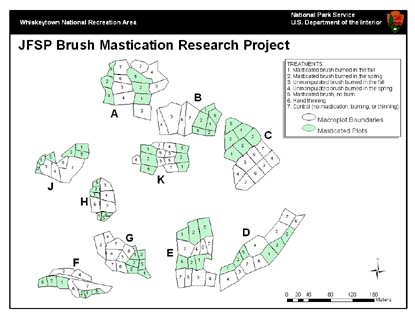 Map of study design and treatment locations
