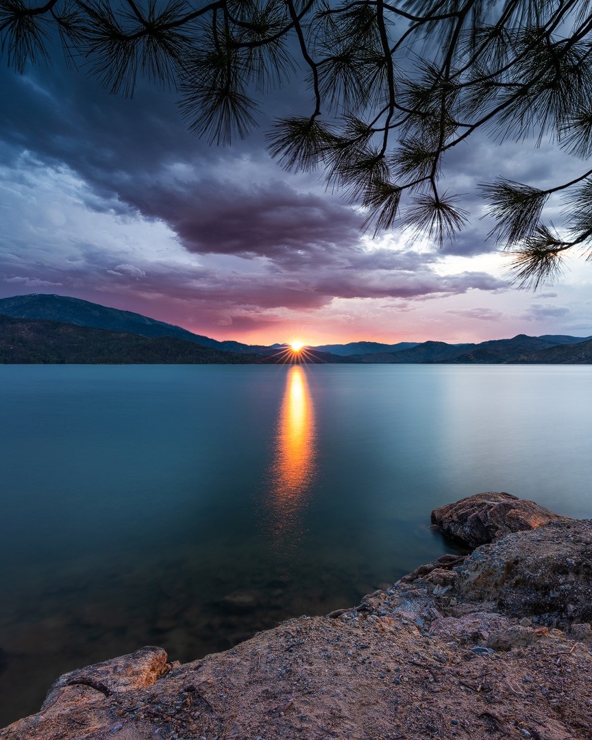 Photo of Whiskeytown Lake at Sunset Photo of Whiskeytown Lake at Sunset