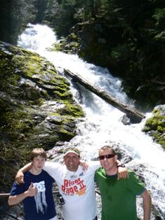 Visitors take in the grandeur of Whiskeytown Falls during Waterfall Week