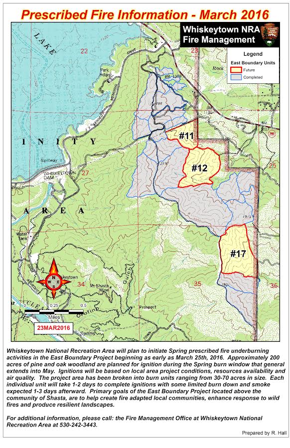 Prescribed Fire Information March 2016