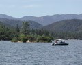 Boaters on the lake.