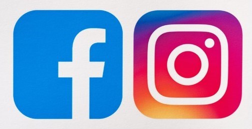 Facebook and Instagram logos
