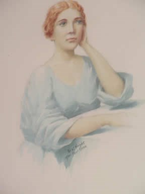 Painting of Narcissa Whitman Painting of Narcissa Whitman