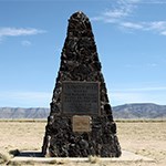 Trinity site obelisk.