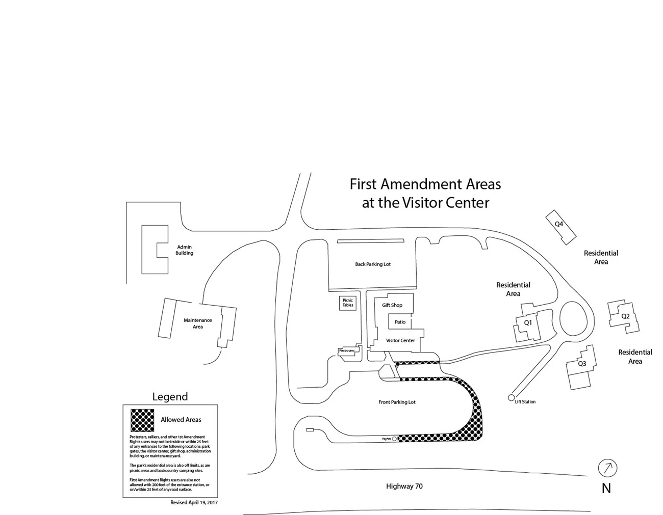 First Amendment Area at White Sands National Monument First Amendment Area at White Sands National Monument