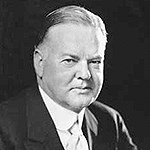 Image of President Herbert Hoover.