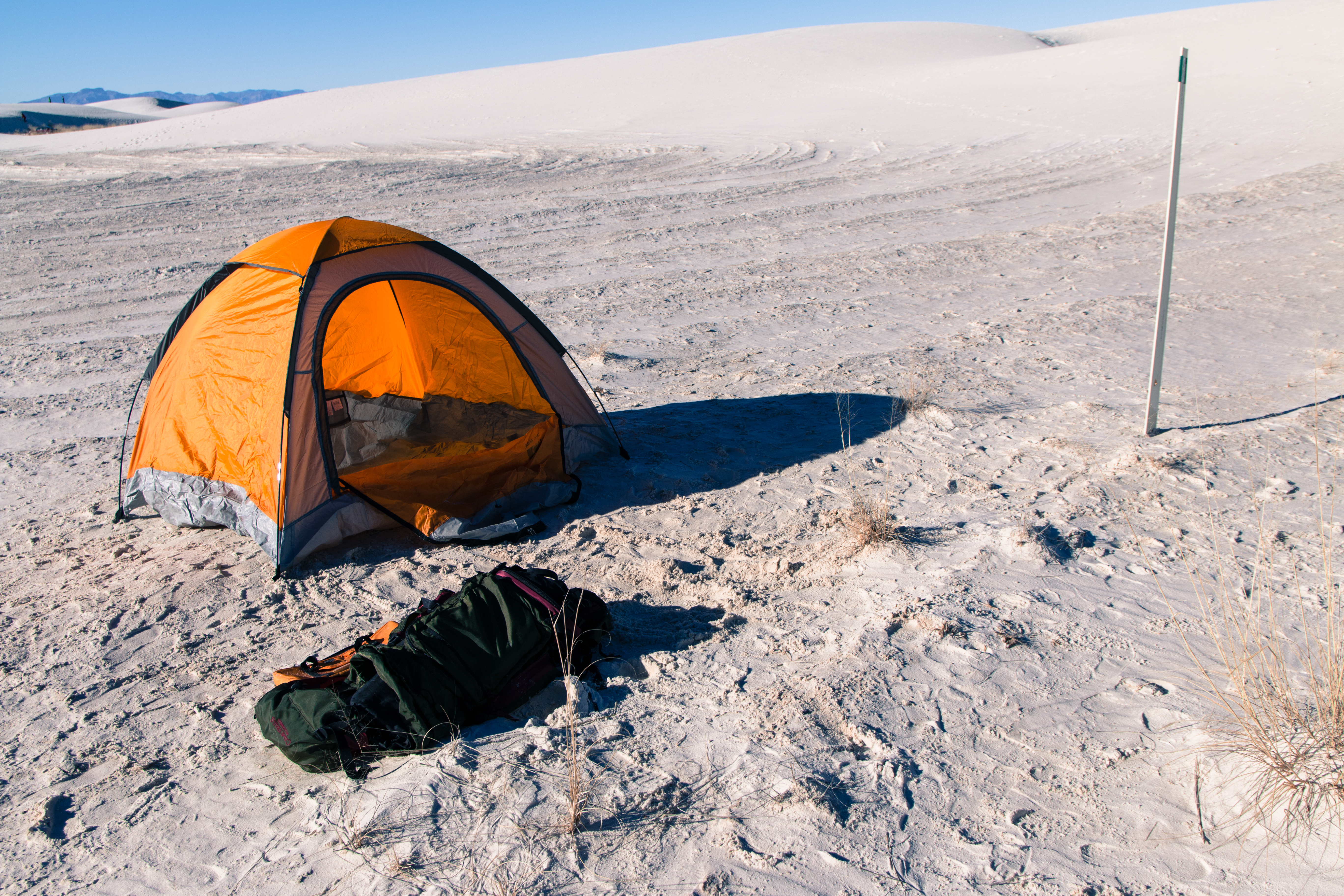 Eating & Sleeping - White Sands National Park (U.S. National Park
