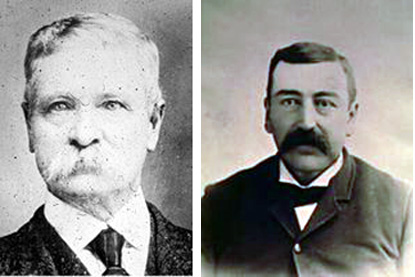 Jesse D. McDonald (left) and John Stabler (right)