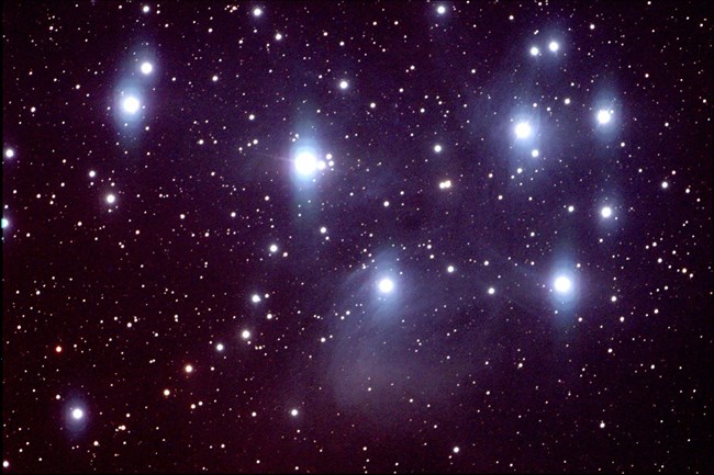 M45, Pleiades taken from Chaco Observatory