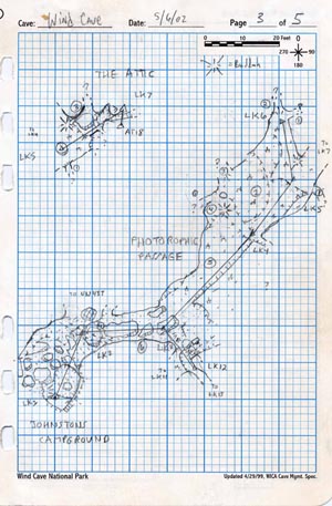 Cave Notes Sketch Sheet