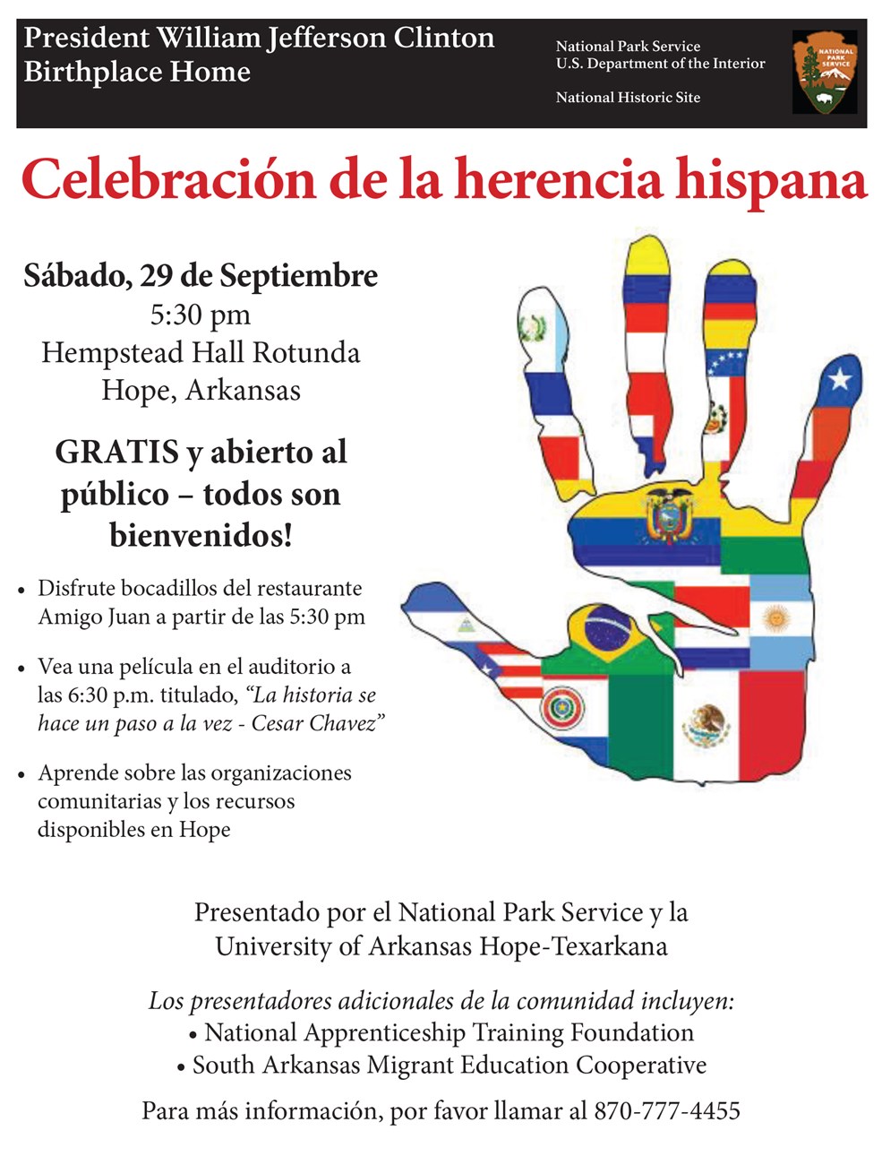 Hispanic_flyer_spanish 2018 Hispanic Heritage Month Flyer En Espaniol