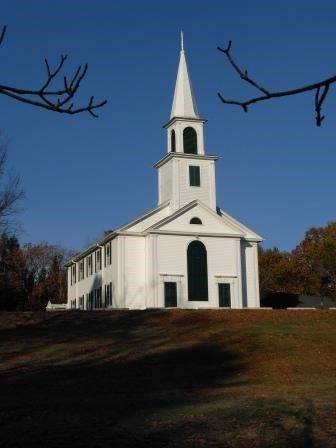 Congregational Church in Eastford, Connecticut where General Lyon's funeral was held.