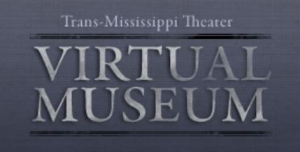 Graphic logo of the Trans-Mississippi Virtual Museum