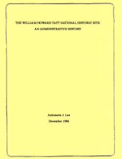 Frequently Asked Questions - William Howard Taft National Historic Site ...
